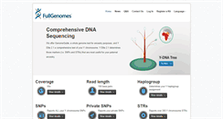 Desktop Screenshot of fullgenomes.com